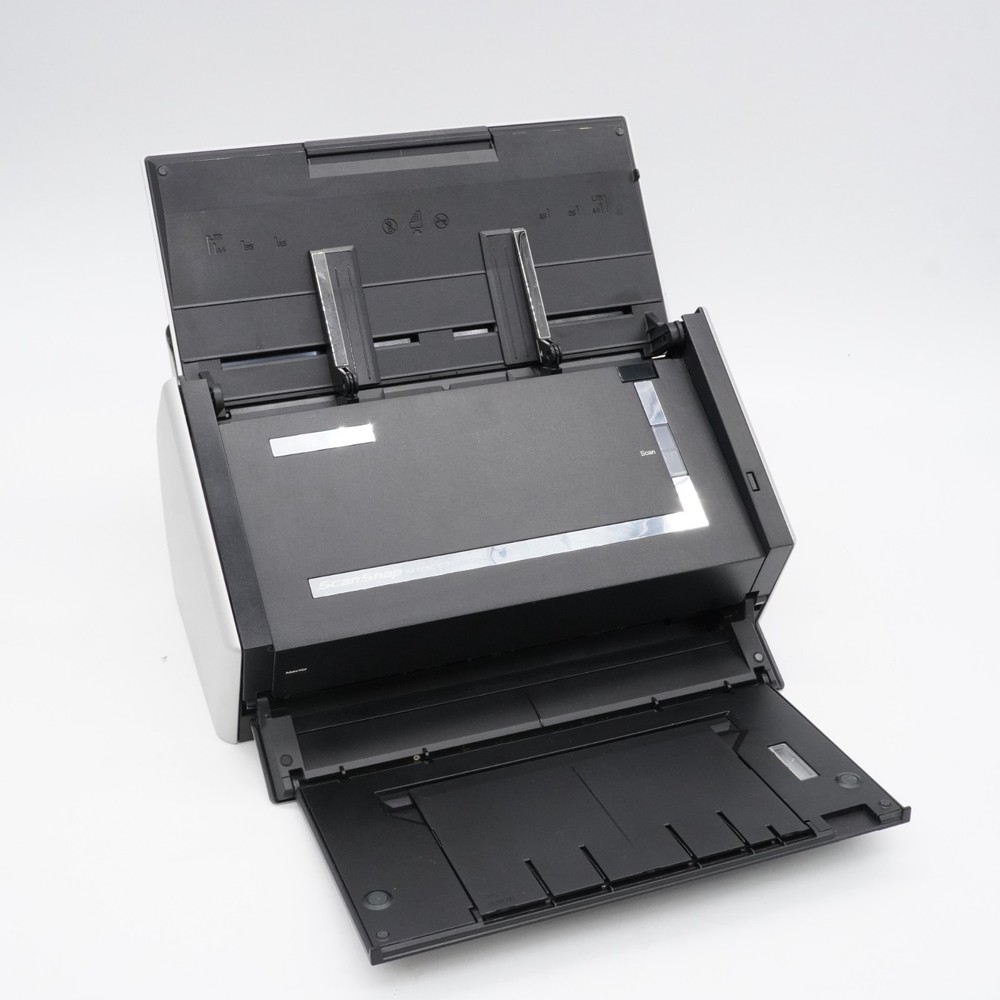 Fujitsu ScanSnap S1500 Document Scanner Tested W/ Power Supply & USB Cables