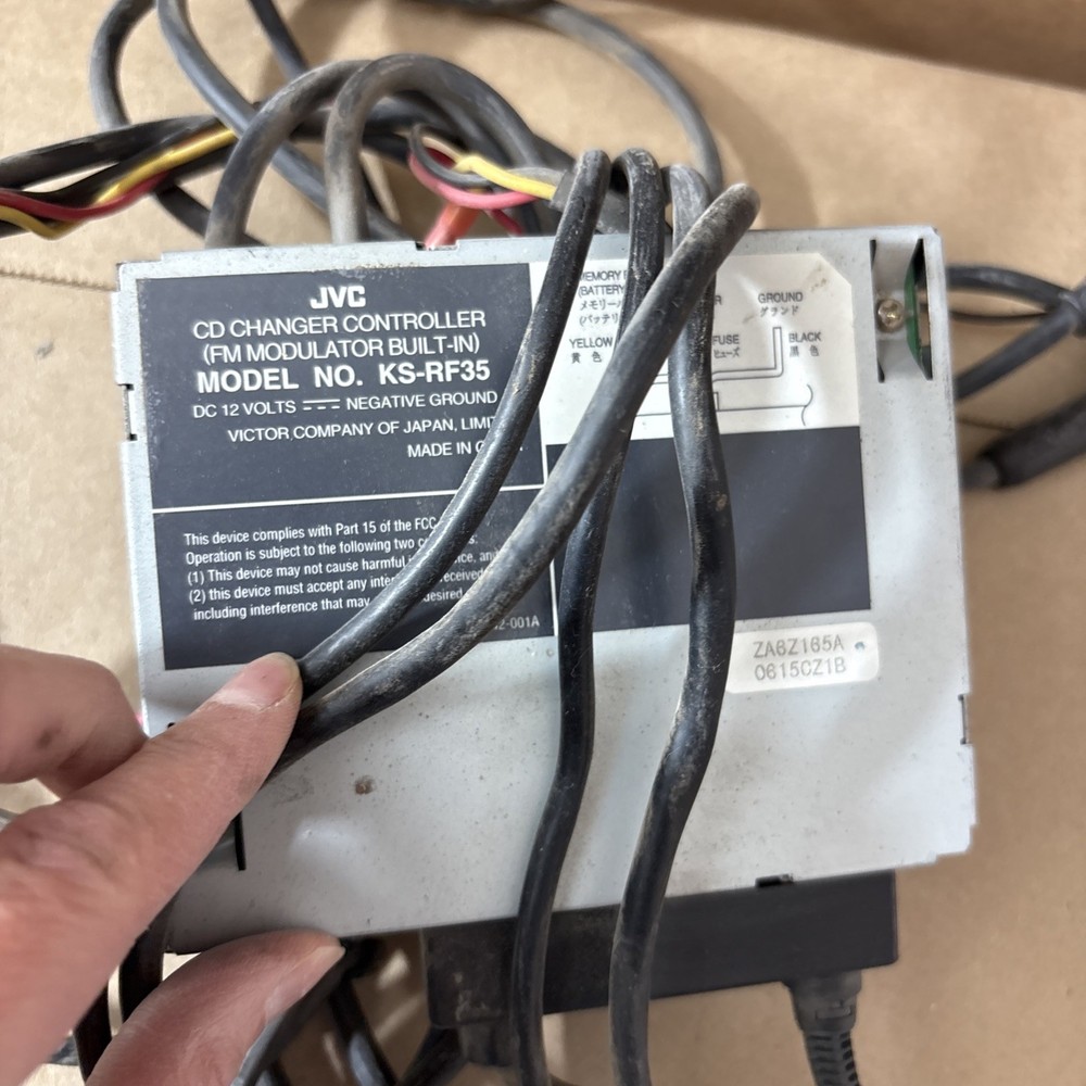 JVC KS-RF35 CD Changer Control Unit Genuine FM Modulator Built in