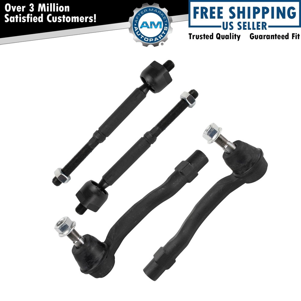 Tie Rod Set For 2014-2018 Mazda 3 2014-2017 6
