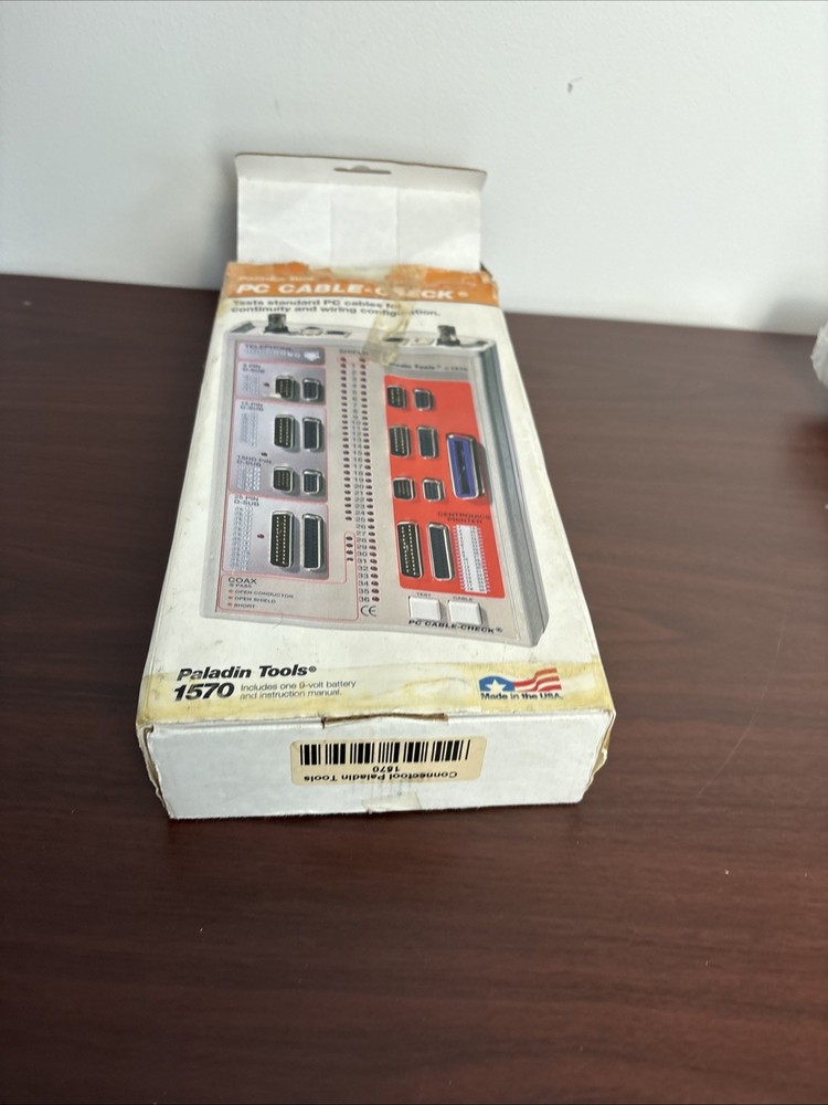 Weidmuller Paladin Tools Universal PC Cable Check 1570