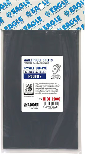 Eagle Abrasives WaterProof 1/2 Sheets