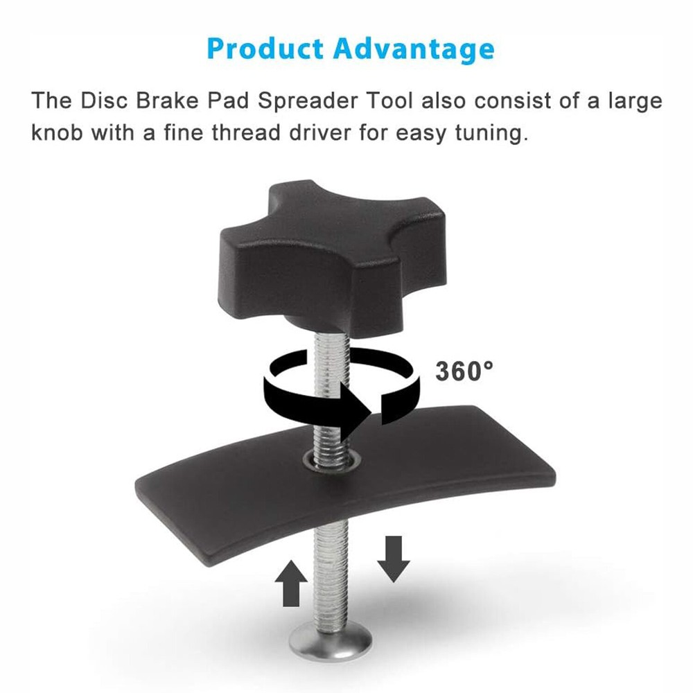 Disc Brake Pad Spreader Installation Caliper Pistion Compressor Press Tool