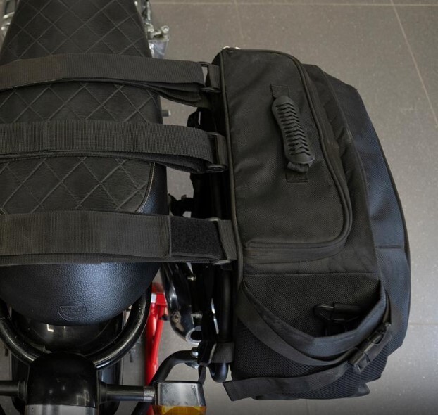 "SADDLE BAG, BLACK" FIT FOR ALL SUZUKI MOTORCYCLES