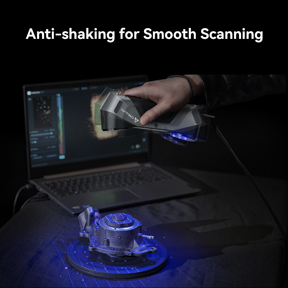 [USED] Creality Raptor 3D Scanner 5-2000mm Range 60FPS Blue NIR Consumer