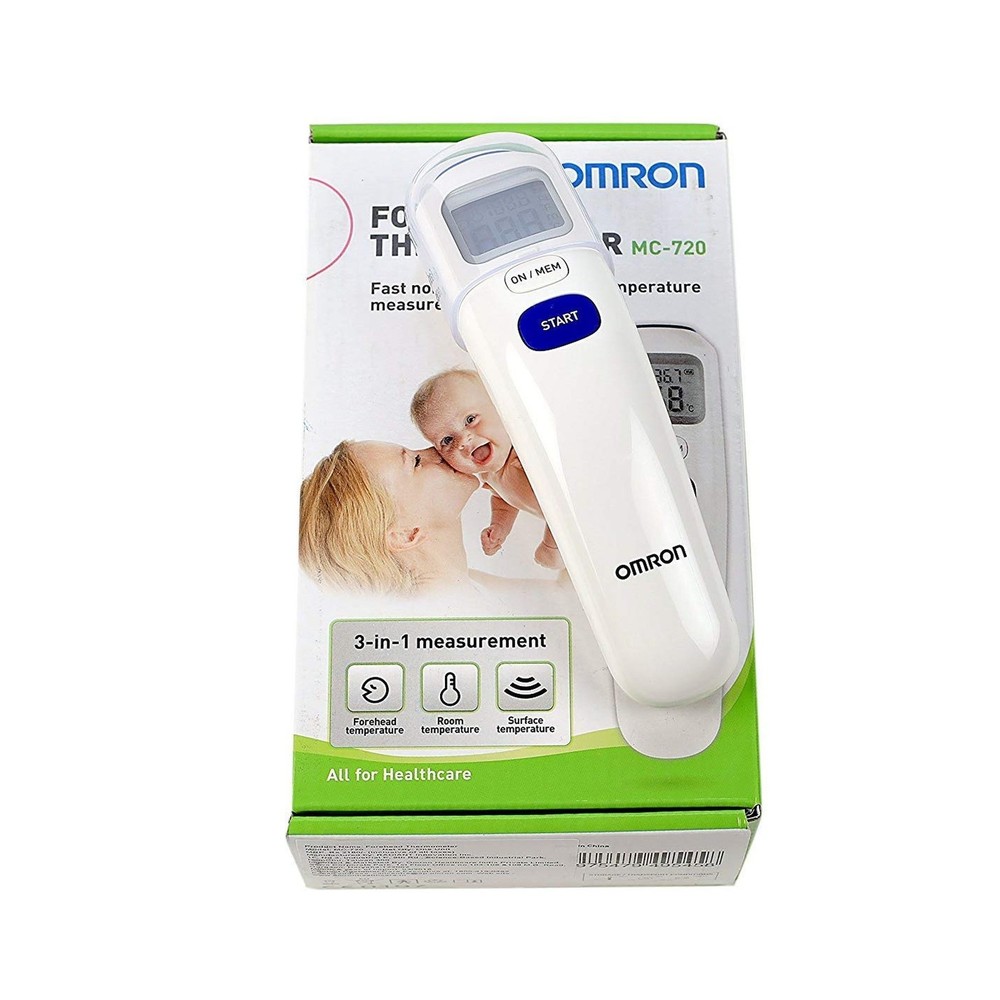 Omron Mc-720 Non-Contact Forehead Thermometer