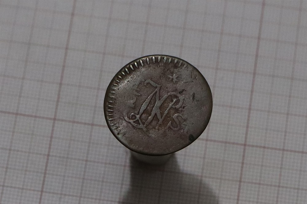 🧭 🇮🇩 NETHERLANDS INDIES JAVA 1/2 STIVER 1810 Z B66 #K3147