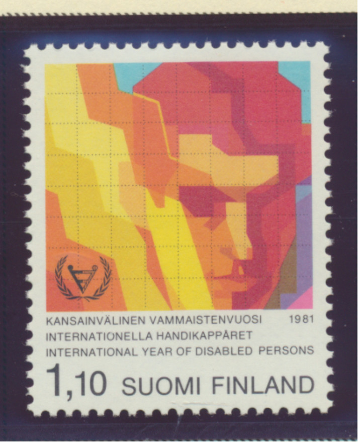 Finland Stamp Scott #659, Used