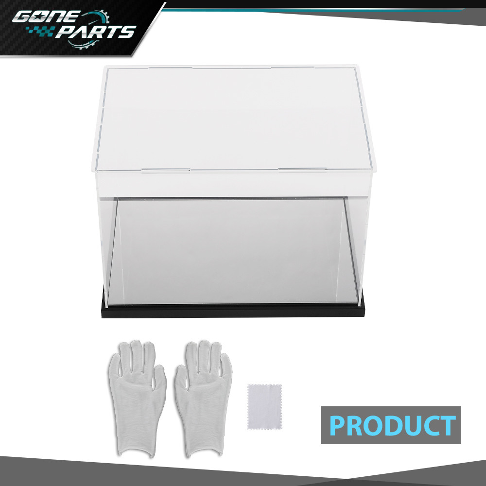Clear Single Boxing Glove Horizontal Display Case