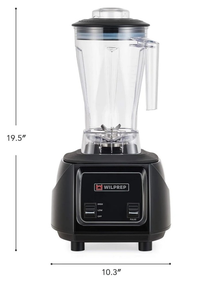 Commercial Blender 2.0 HP Toggle Switch, 64oz Pitcher