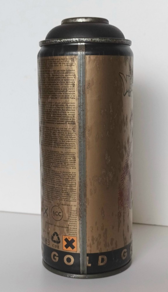 Montana Gold Spray Vintage Spray Can Empty