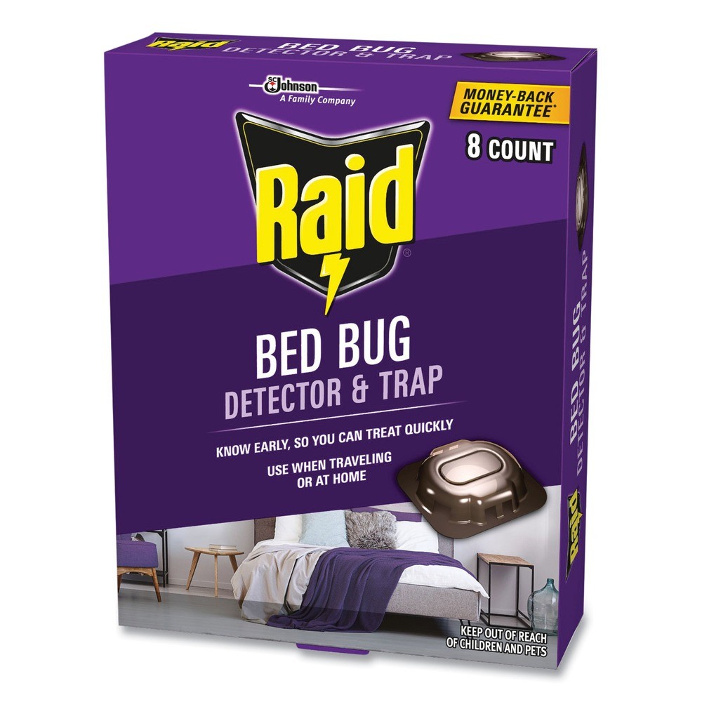 Raid 674798 0.19 lb Bed Bug Detector and Trap New