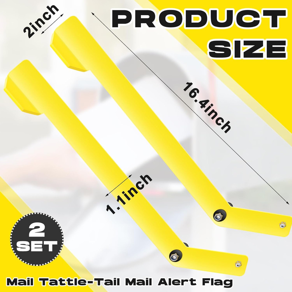 2 Sets Mailbox Alert Flag for Delivered Mail Mailbox Delivery Notification Alert