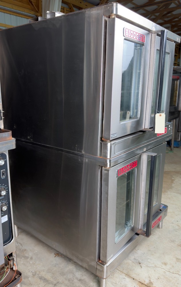 Blodgett Mark V Double Stack Full Size Electric Convection Oven 3-phase