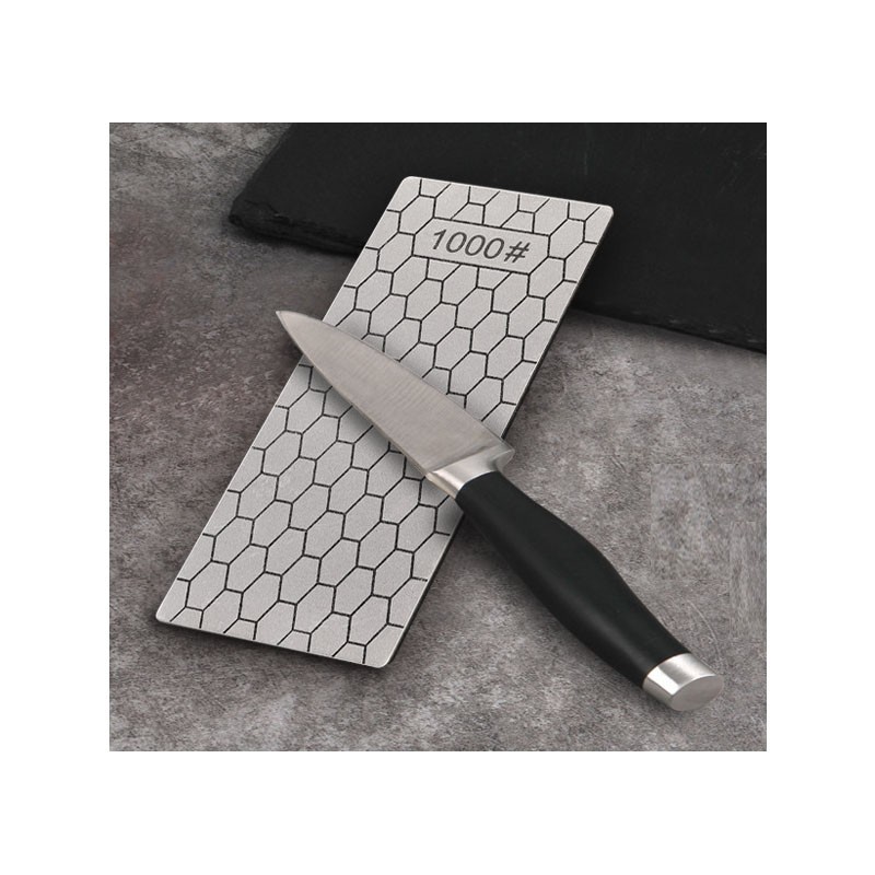 3Pcs Home Use Honeycomb Emery Abrasive Blades Rectangular Design Polishing