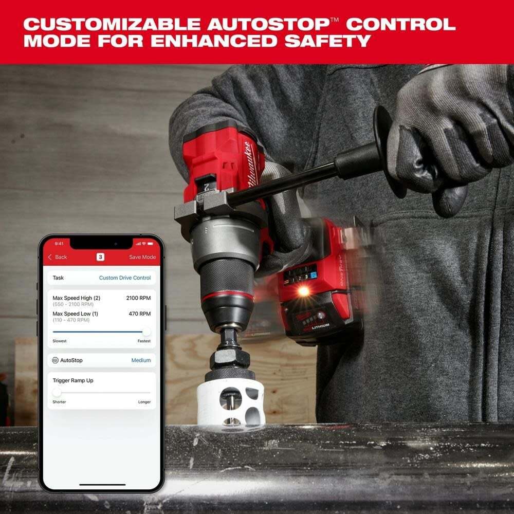 Milwaukee M18 Fuel 1/2 Hammer Drill/driver With One-Key (Bare Tool)