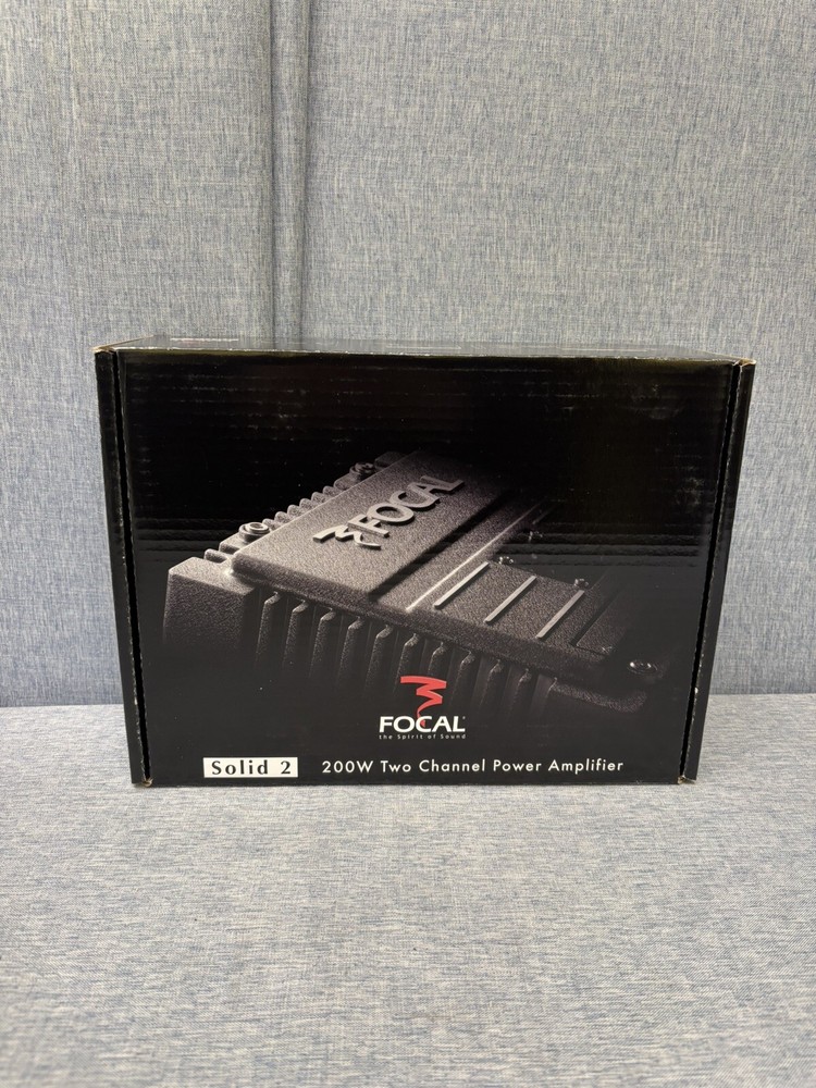 Focal Solid 2 - 200W Two Channel Power Amplifier