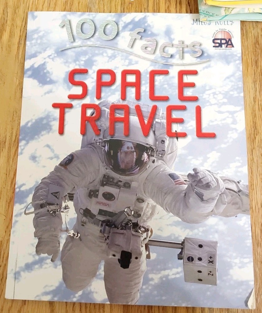 Vintage Space Bundle Books & A Map.