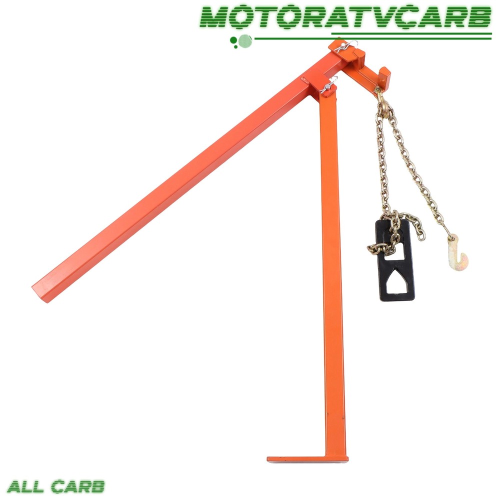 ALL-CARB 36in T Post Puller Fence Post Pullers with Puller Plate 47in Chain