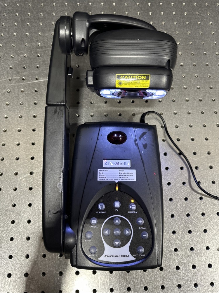 AVerMedia AVerVision 300AF Document Camera Visual Presenter Classroom USB/VGA