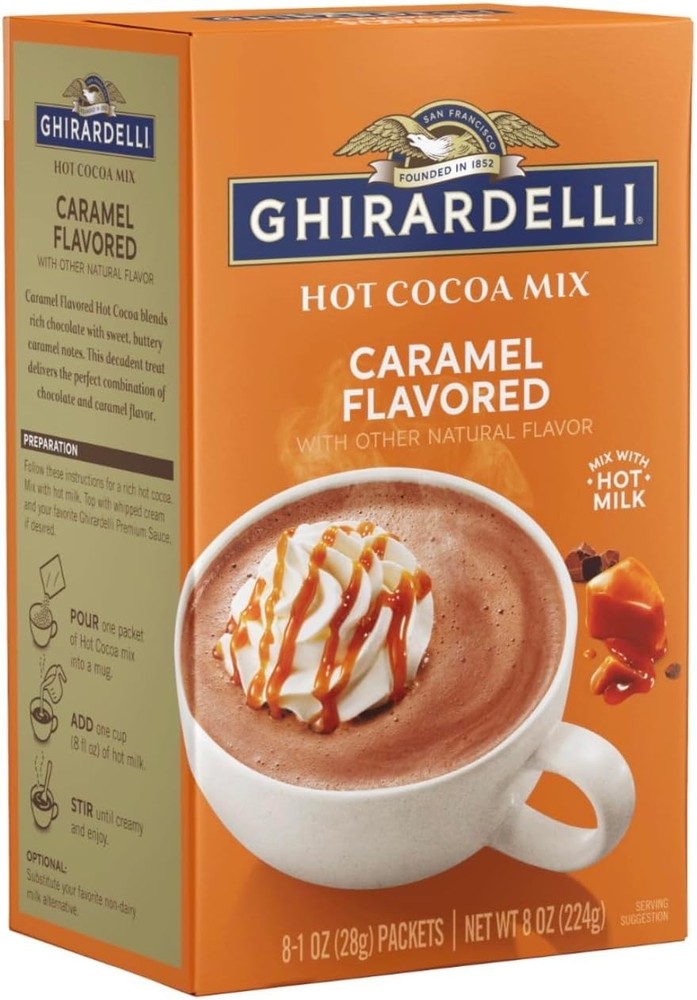 Carel Hot Cocoa Paets, 8ct
