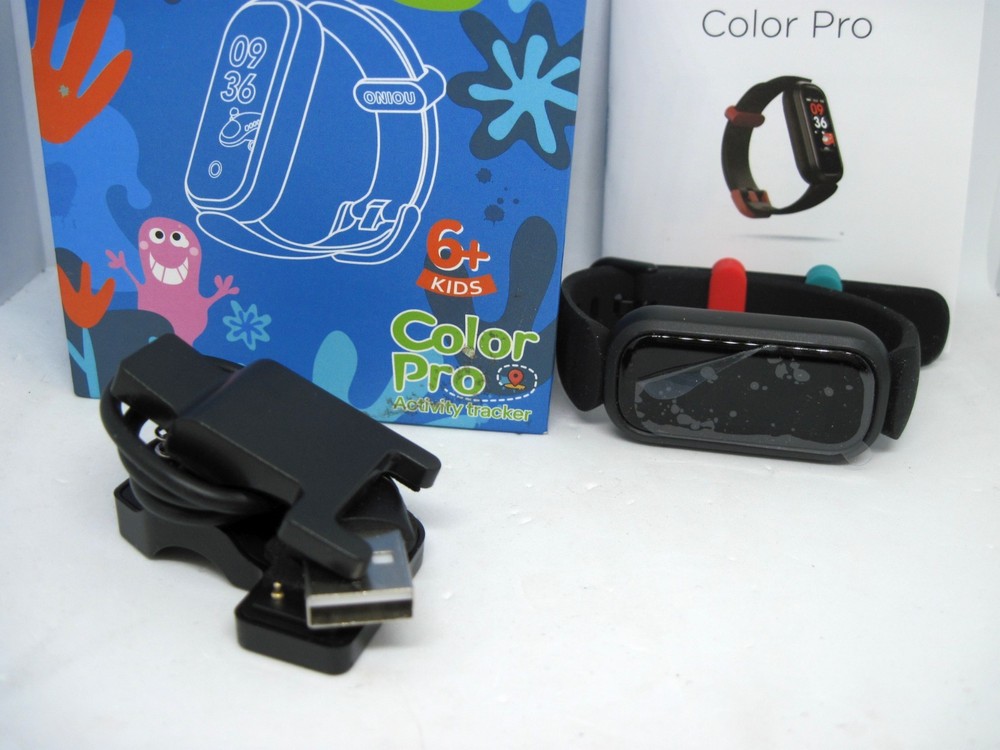 ONIOU Activity Tracker Watch For Kids 6+ Black