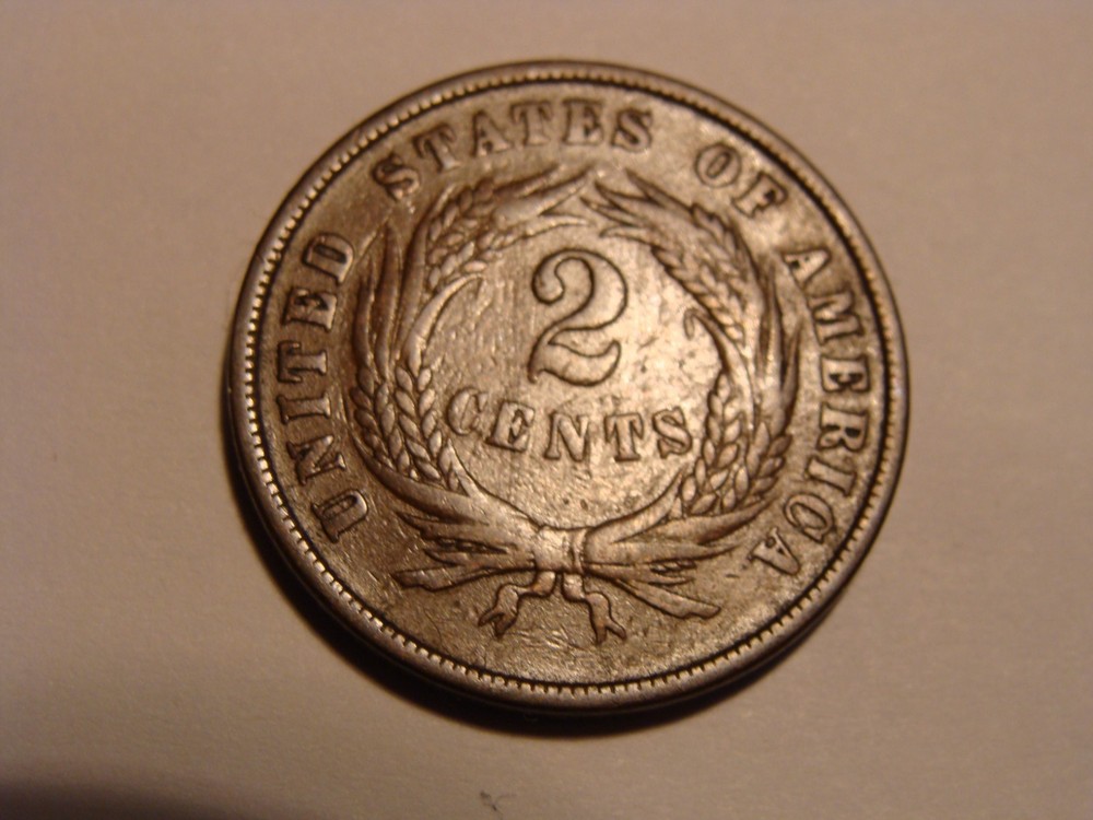 1866 Two Cent Piece