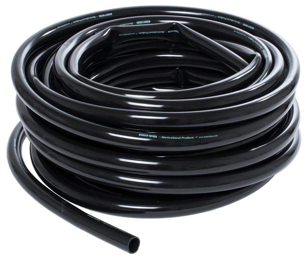 Active Aqua 1" ID Black Tubing 100ft - NEW