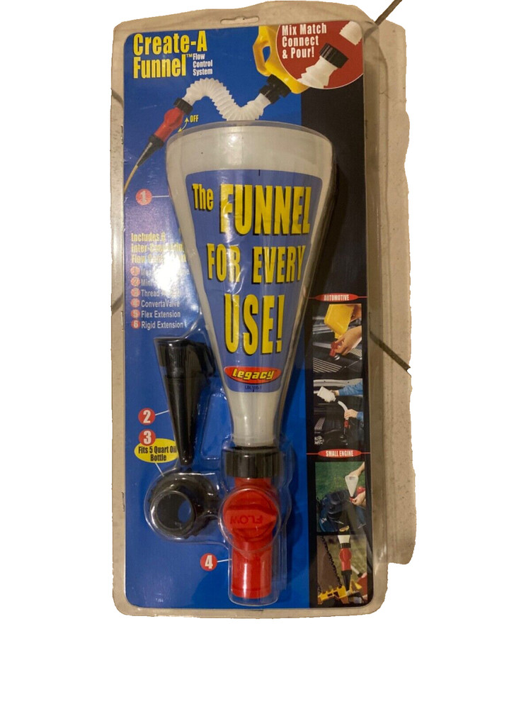 Create A Funnel for Every Use Vintage NOS Sealed Package