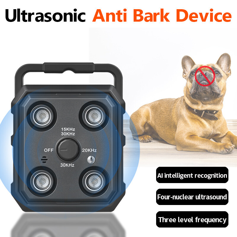 Ultrasonic Anti-Barking Device Dog Bark Control Deterrent Box Training Device