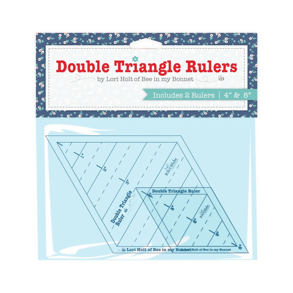 Lori Holt Double Triangle Rulers by Riley Blake
