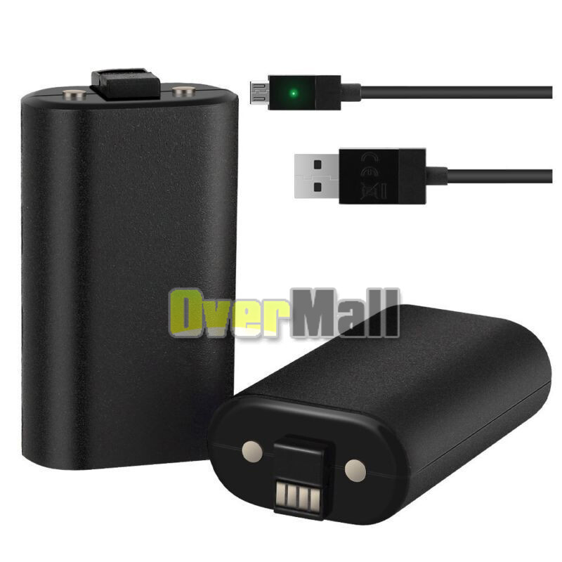 For Microsoft Xbox Play & Charge Rechargeable Controller Micro-USB Cable Kit