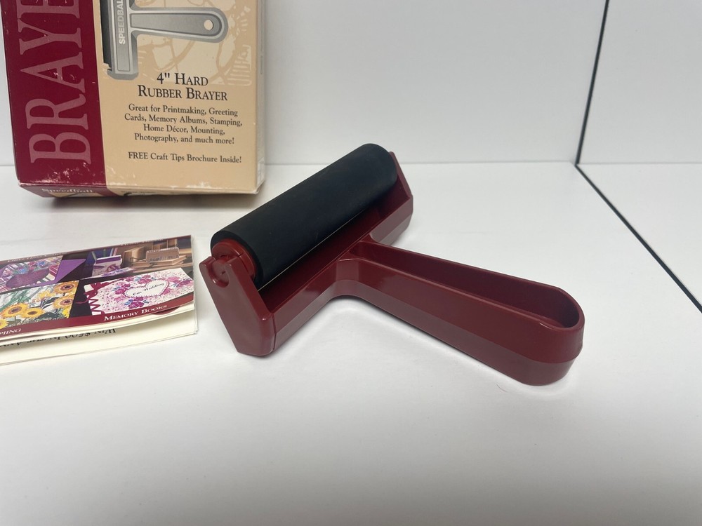 Speedball 4” Hard Rubber Brayer