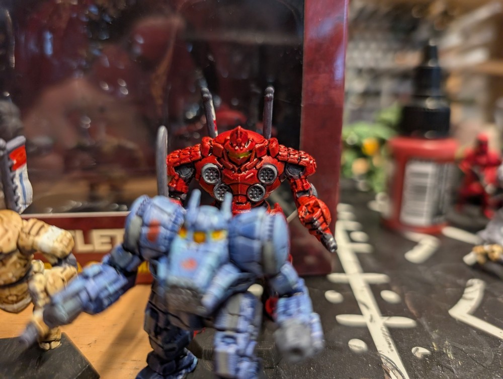 BattleTech: Miniature ForcePack - House Kurita Command Lance PAINTED