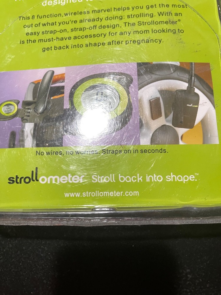 Strollometer Wireless Stroller Speedometer/Odometer