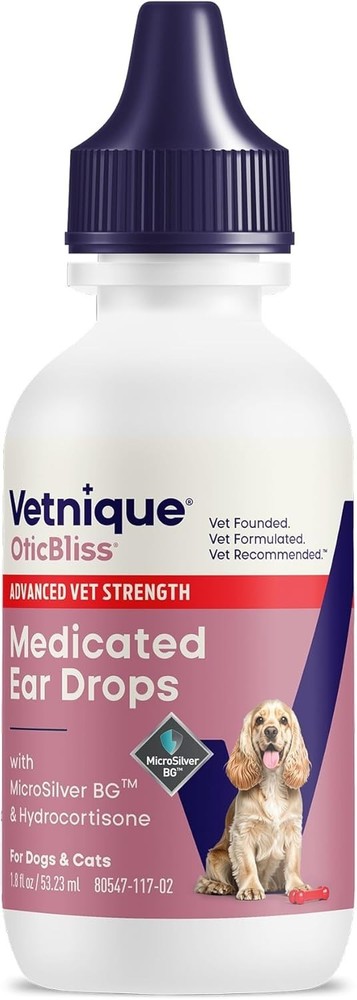 MicroSilver Ear Infection Drops for Dogs