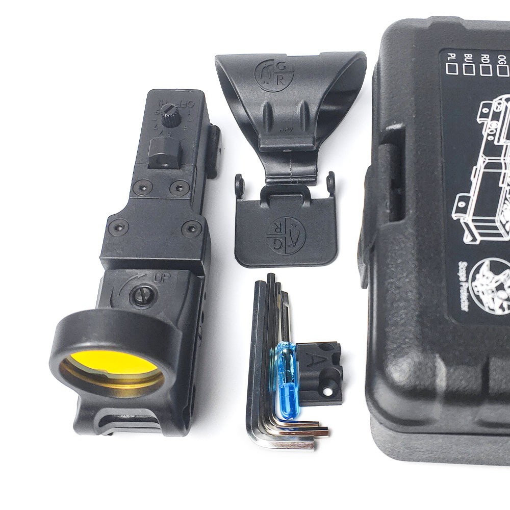 C-MORE Red Dot Reflex Sight Tactical Scope Adjustable Optics 2MOA Railway Scope