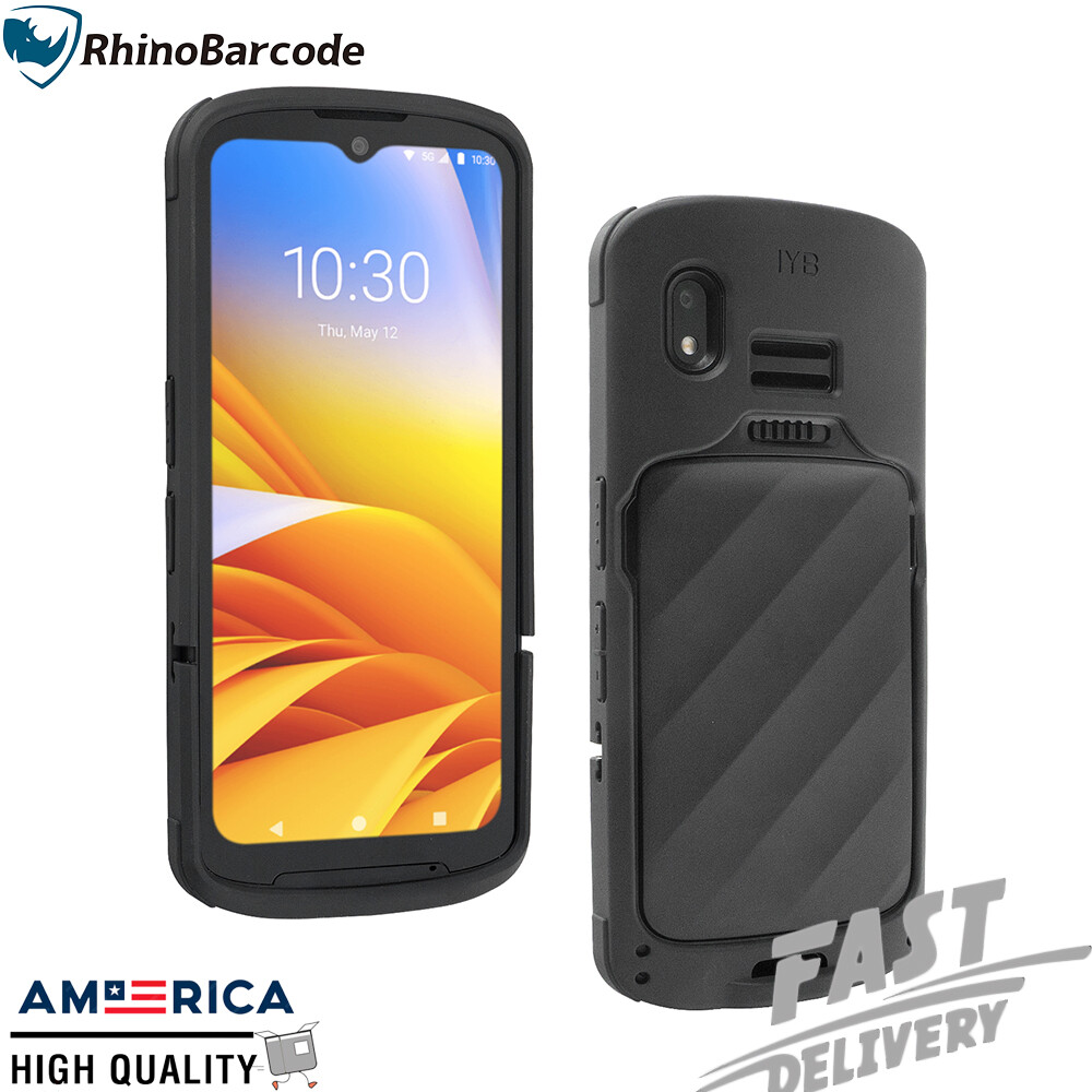 For Zebra Cover TC15 New Protective Case Rugged Boot Black