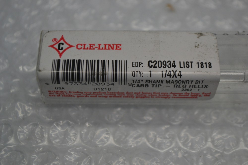 CLELINE C20934 1818 1/4X4 BIT NSMP
