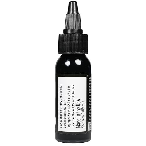Element Tattoo Supply Nighthawk Black Ink - Permanent Solid 1oz,