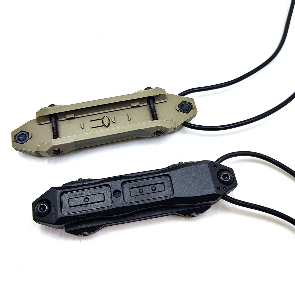 Tactical Augmented Dual Function Pressure Switch Crane PEQ DBAL Flashlight SOTAC
