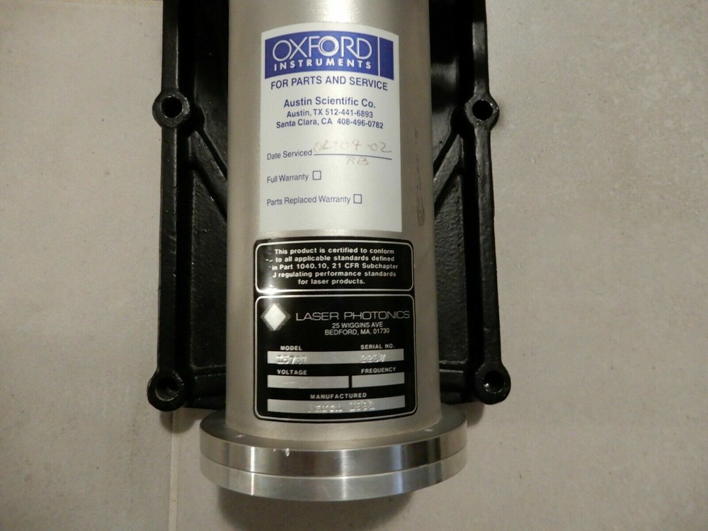 CTI-Cryogenics Model 21 Refrigerator Cold Head & Laser Photonics L5731
