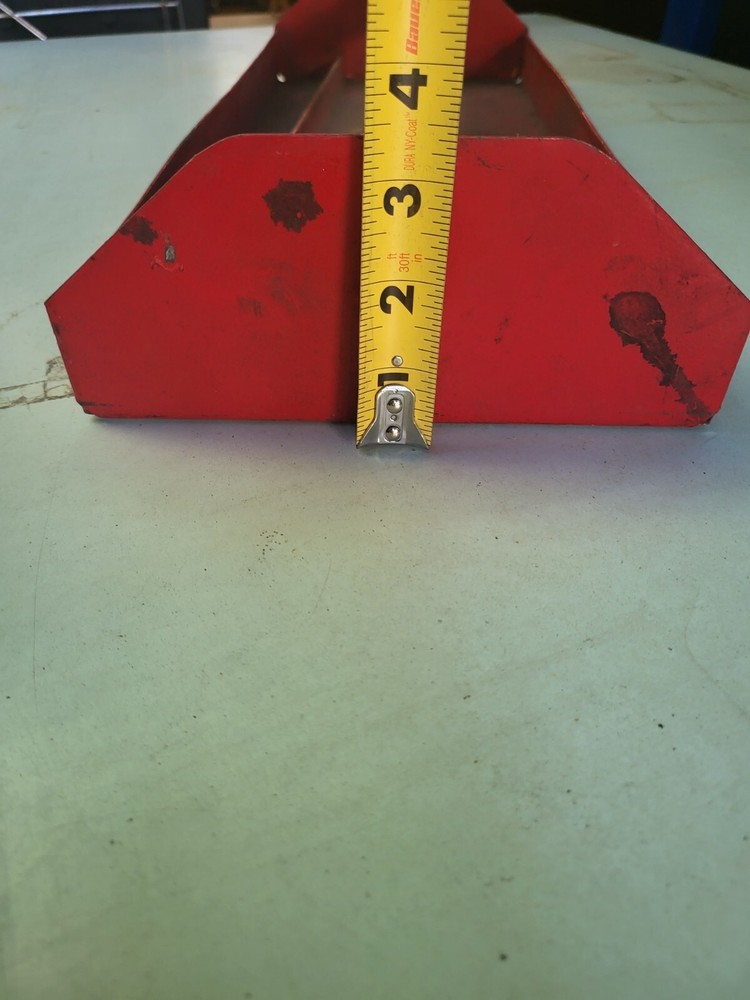 Red Tool Tray