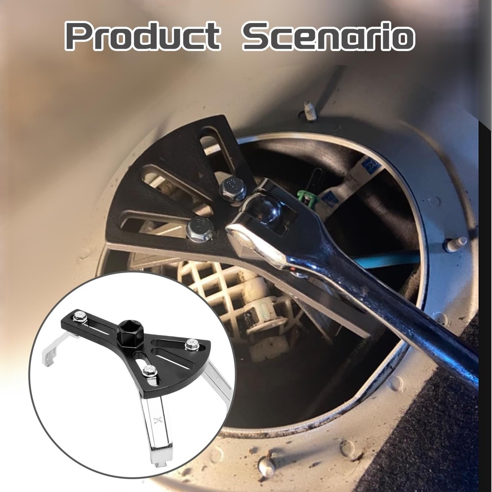 Car Fuel Pump Removal Tool, Adjustable Lock Ring Fuel...