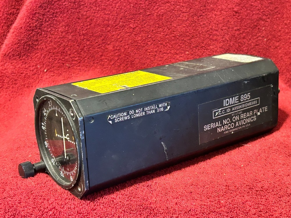 NARCO IDME 895 VOR LOC GLIDESLOPE INDICATOR