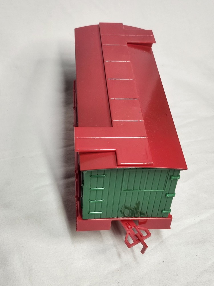 Mickey Mouse Holiday Express Train Set Collector's Edition WORKS-Missing Caboose