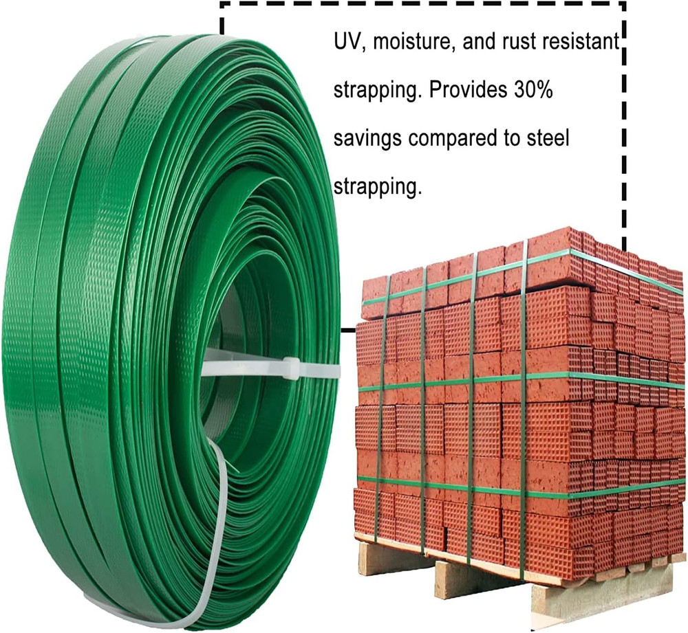 Packaging 1/2" X 320’ Polyester (PET) Strapping, 1765 Lbs Break Strength, Afford