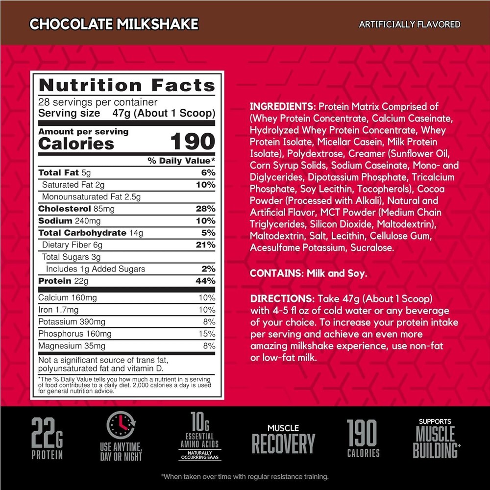 BSN SYNTHA 6 CHOC MILKSHAKE 2.91LB