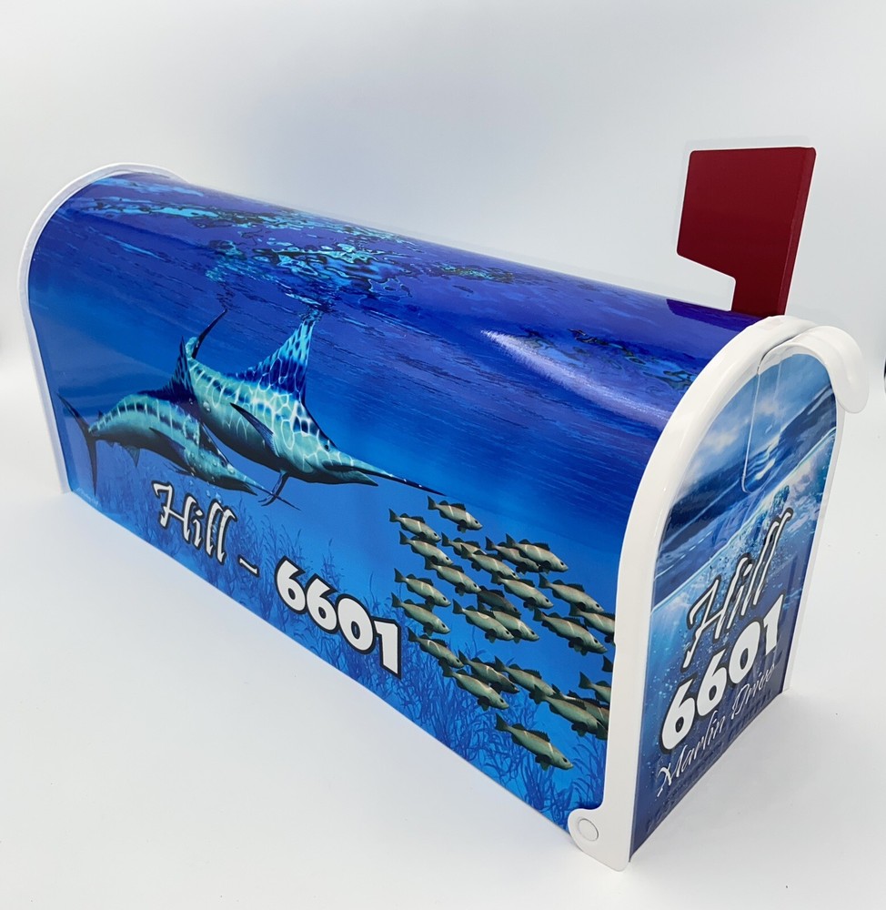 Marlin custom mailbox: Personalized Christmas Gift