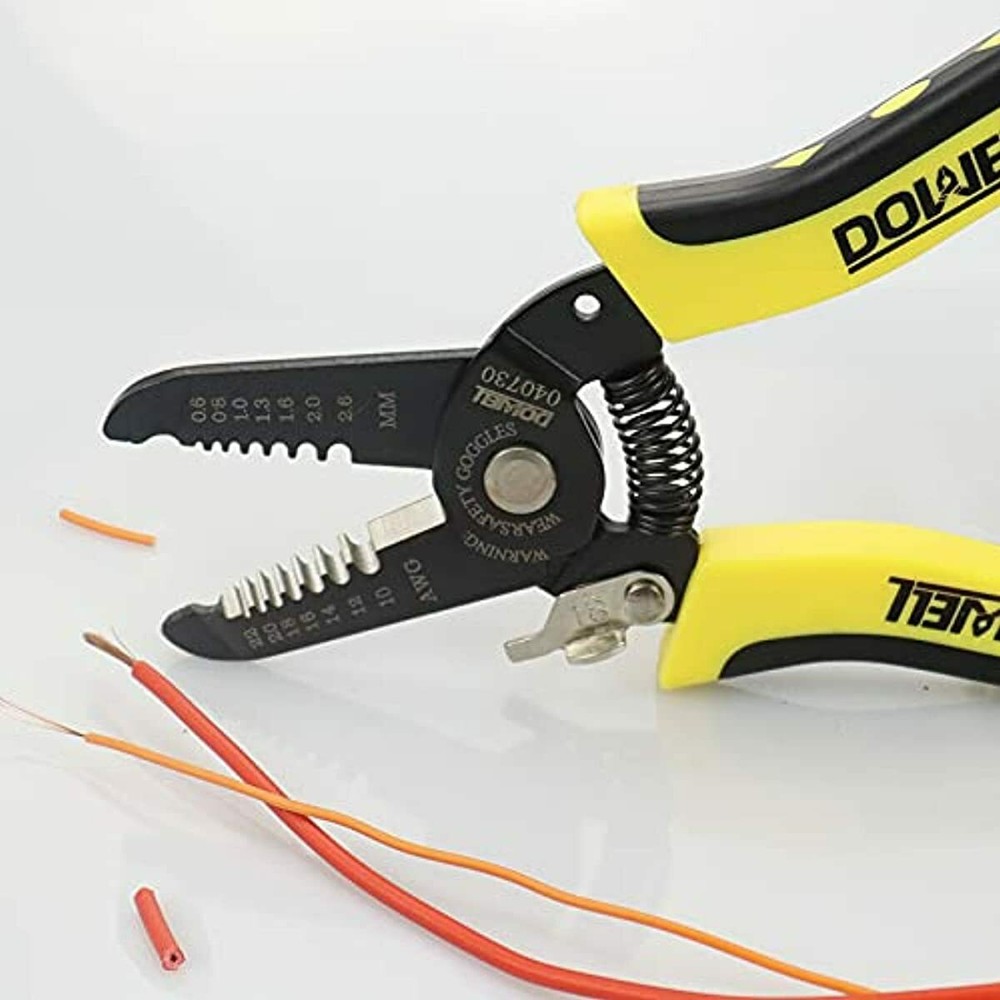 DOWELL 22-30 AWG Wire Stripper Wire Stripping Tool Wire Cutter And Multi-Functio