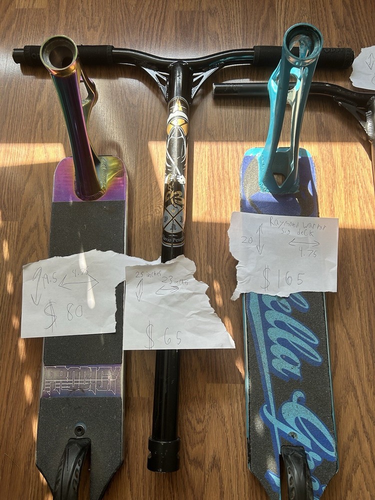 Scooter Decks And Bars!